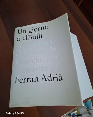 libro un giorno a Elbulli e vita di Ferran Adrià 