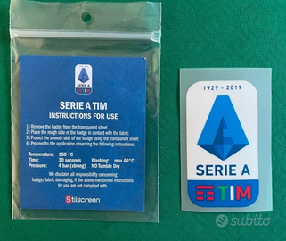 Patch Serie A 2019-2020 originale Stilscreen