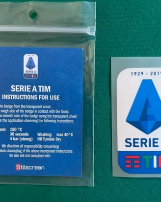 Patch Serie A 2019-2020 originale Stilscreen