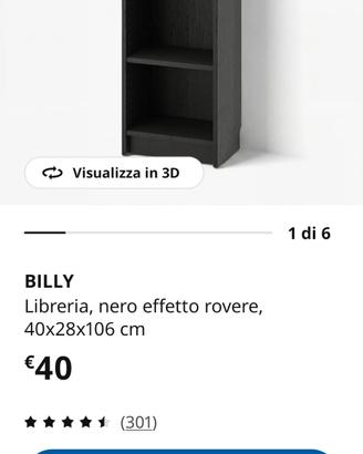 Libreria Billy Ikea