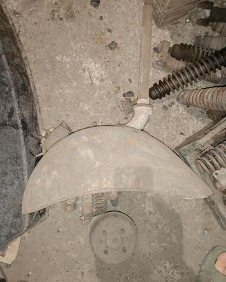 forcella ape piaggio parafango forca mozzo pianton