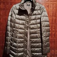 Piumino grigio donna