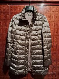 Piumino grigio donna