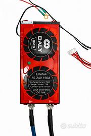 BMS Daly 8S LifePo4 24V 150A 75A Smart Wifi Blueto
