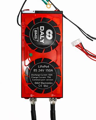 BMS Daly 8S LifePo4 24V 150A 75A Smart Wifi Blueto