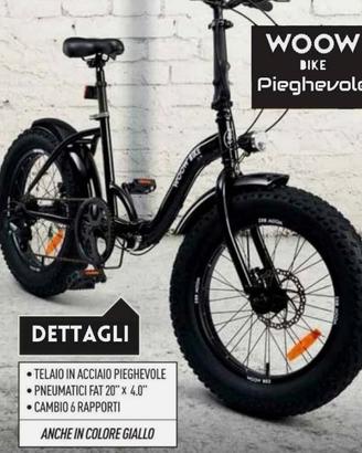 Bicicletta Woow Unieuro