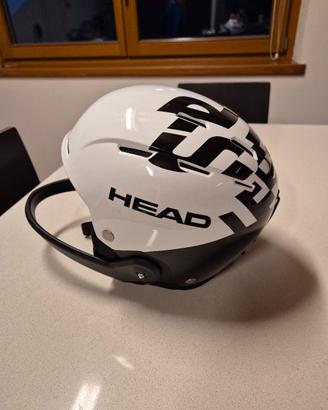 casco sci head con mentoniera