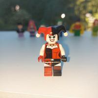 Lego Batman Harley Quinn Minifigure con accessorio