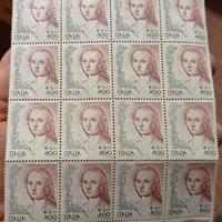 30 Francobolli "Donna nell'arte" 800 lire  1998