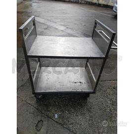 CARRELLINO ALLUMINIO DA MENSA GRANDE