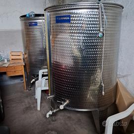 botti in acciaio per vino