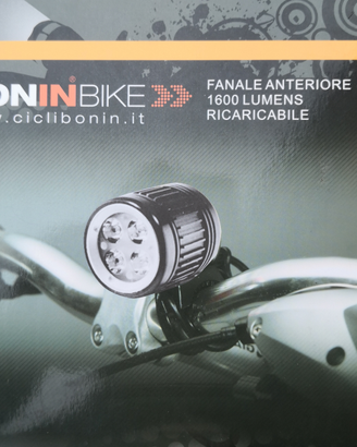 Luce anteriore bici