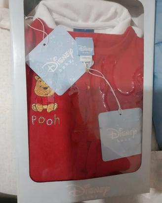 Completino natalizio Winnie the Pooh Disney Baby 