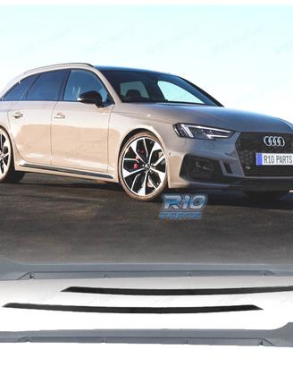 MINIGONNE LATERALI AUDI A4 17-20 LOOK RS4