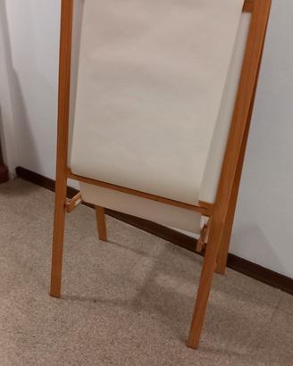 Lavagna a cavalletto + Kit 200 gessi rotondi: lava