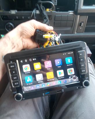 autoradio Android VW caravelle, multivanansporter 