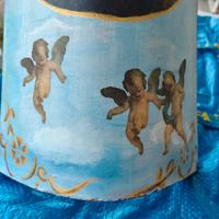 tegola dipinta a mano