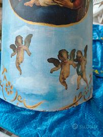 tegola dipinta a mano