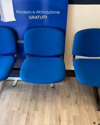 sedie per ufficio/sala d’attesa