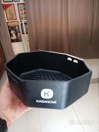 Contenitore nero in silicone. Kasanova 