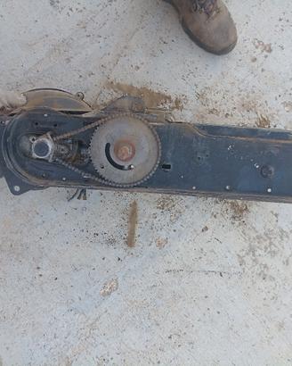 Blocco motore con kick starter si piaggio