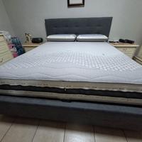 LETTO A CONTENITORE MATRIMONIALE CON MATERASSO