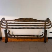 Letto matrimoniale in ottone
