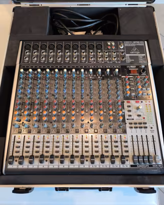 MIXER BEHRINGER Xenyx X2442 USB COMPELTO DI CASE P