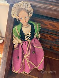 Bambola vintage anni ’50 originale – 29 cm
