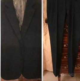 Completo uomo blu a righe Alcott 