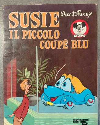 Susie il piccolo coupe blu 1980, Mandadori vintage