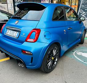 Abarth 595 Competizione Blu rally opaco