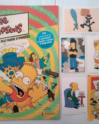 Album figurine The Simpsons Panini anno 2000