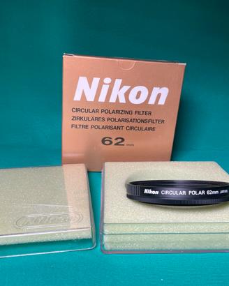 Nikon filtro polarizzatore circolare 62mm