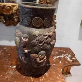 Vaso Giapponese Terracotta