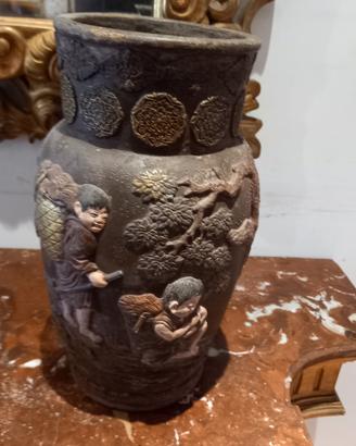 Vaso Giapponese Terracotta