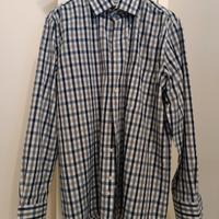 camicia a quadri tg M nuova cotone Attore