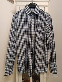 camicia a quadri tg M nuova cotone Attore