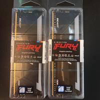 Memoria RAM DDR4 16 GB Kingstone FURY