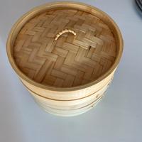 Cestello in bambù per cottura a vapore
