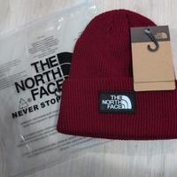 Berretto The North Face bordeaux 
taglia unica 