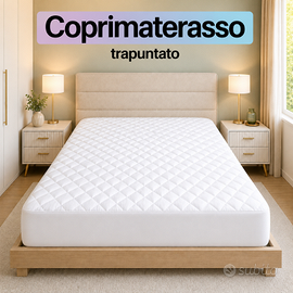 Coprimaterasso Trapuntato Matrimoniale 180x200cm