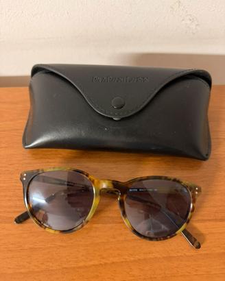 Occhiali sole Ralph Lauren lente azzurra/marrone