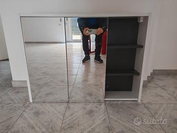 specchio pensile da bagno