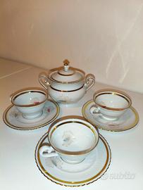 Set per caffe antico Bavaria in porcellana Seltman