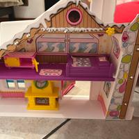 casa sulla neve piny pon + accessori