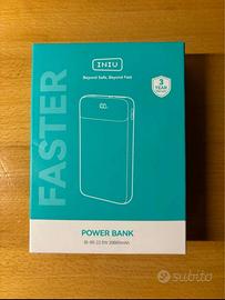✅INIU Power Bank-20000mAh 22,5W USB C In & Out