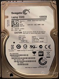 1000 GB HDD SSHD SSD IBRIDO SEAGATE ST1000LM014
