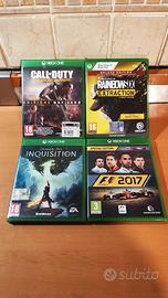 Lotto 4 videogiochi per Xbox One giochi xbox one