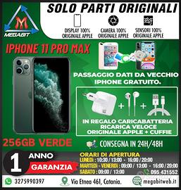 Iphone 11 pro max 256gb verde -totalmente original